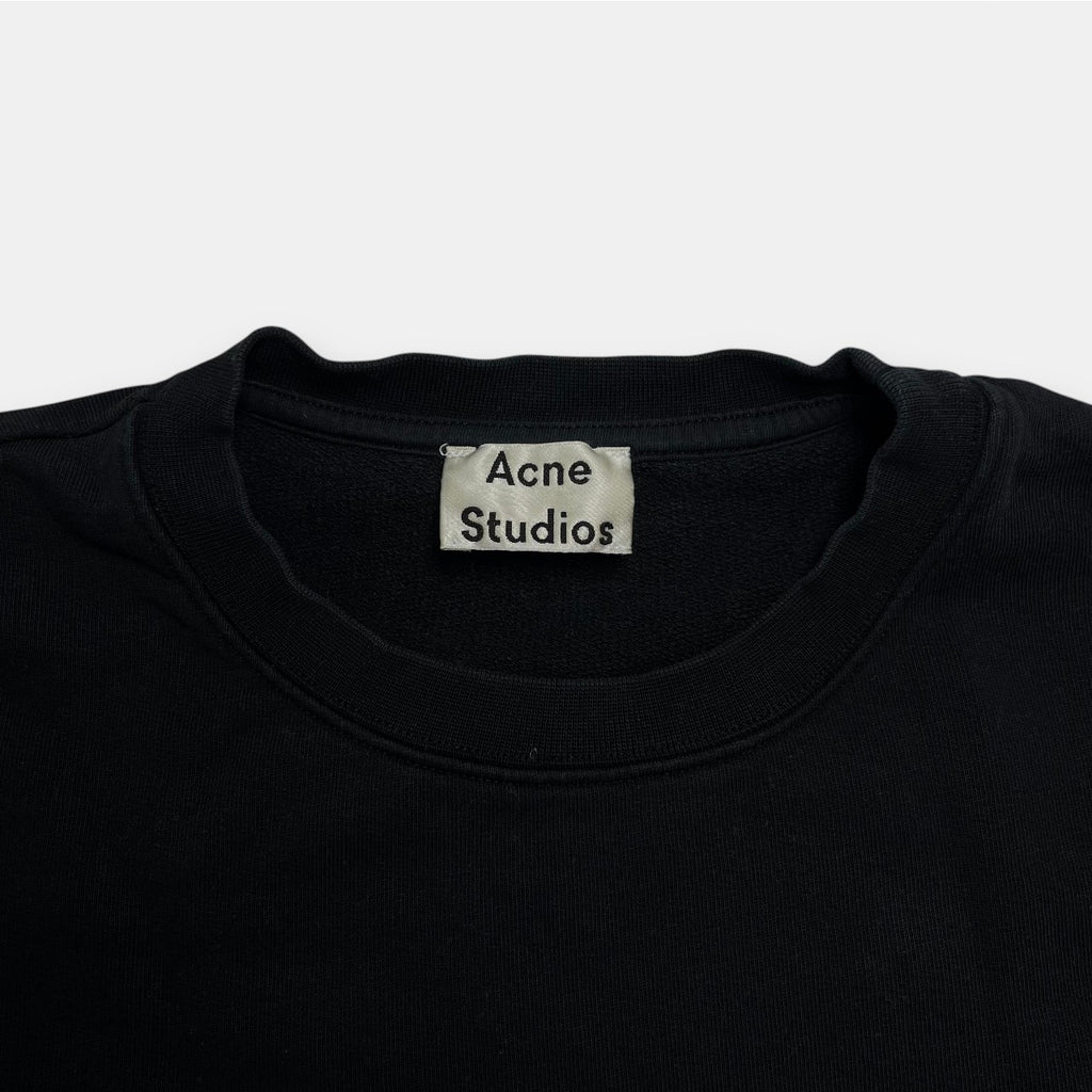 Acne Studios Gender Equality Black Sweatshirt Casey Gender PAW15