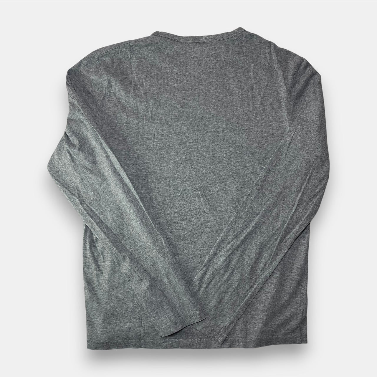 Acne Studios Tage Face Gray Long Sleeve