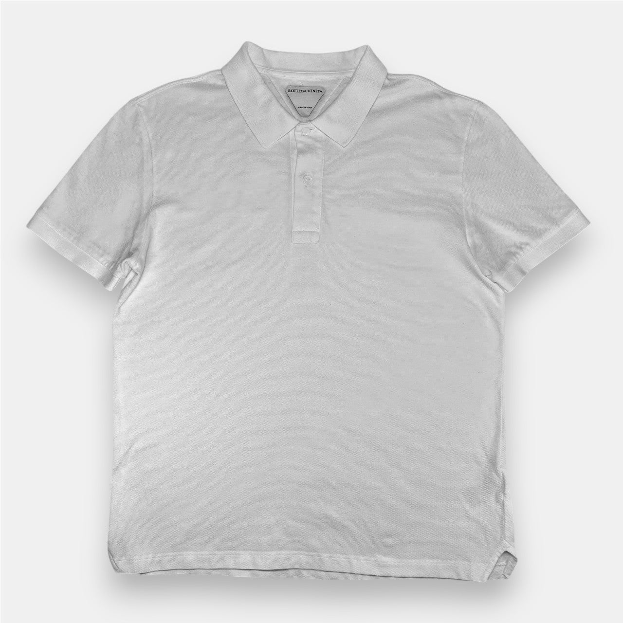 Bottega Veneta White Polo Shirt 2020