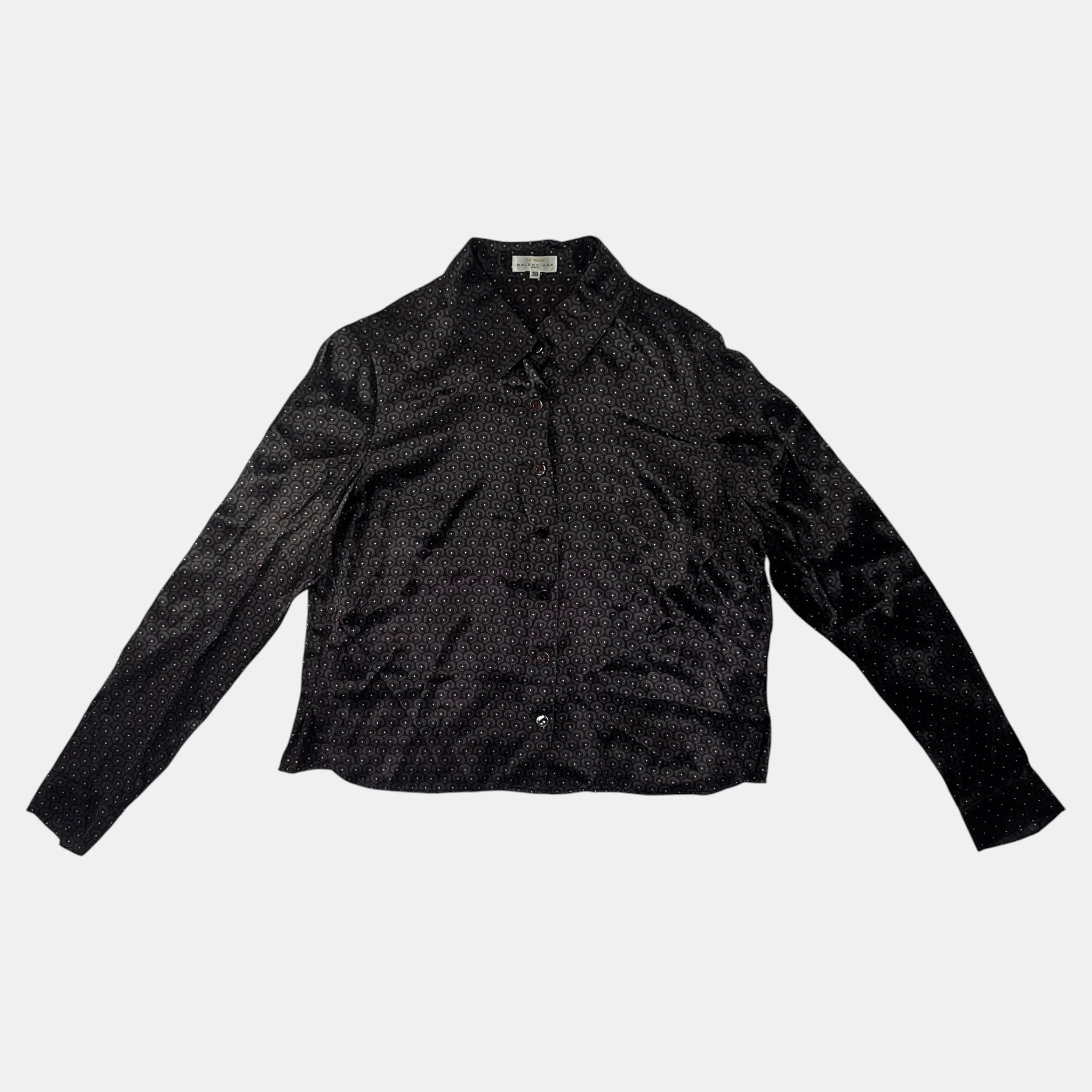 Balenciaga La Mode Women's Button Up Shirt