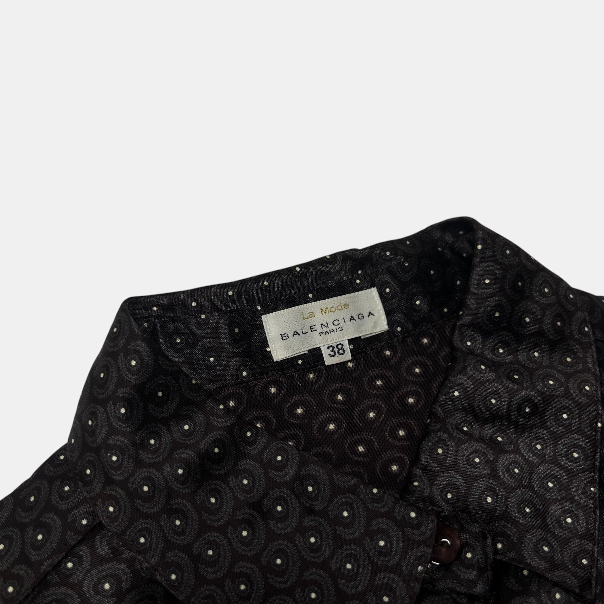 Balenciaga La Mode Women's Button Up Shirt