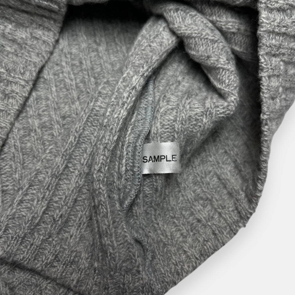 Balenciaga Golf Unreleased SAMPLE Knit Sweater Gray