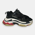 Balenciaga FW18 Triple S “Bred” in Black, Red & White