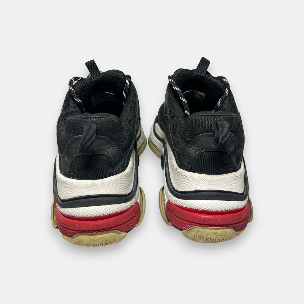 Balenciaga FW18 Triple S “Bred” in Black, Red & White