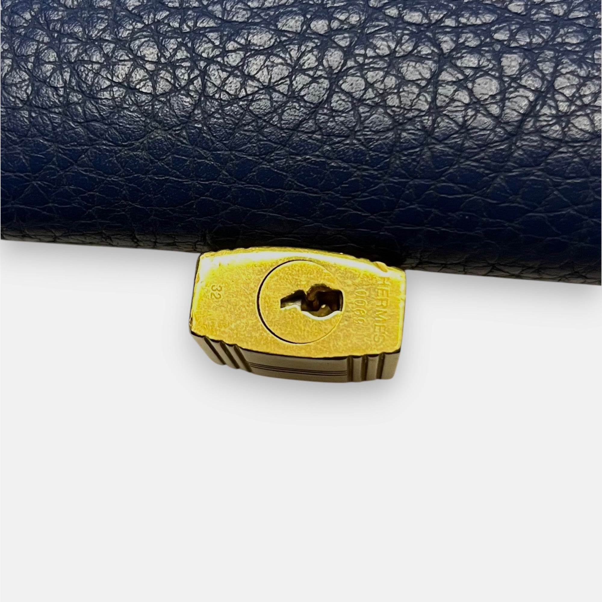 Hermès Birkin 40 Togo Leather a Bleu de Prusse 2009 with Original Box & Bags