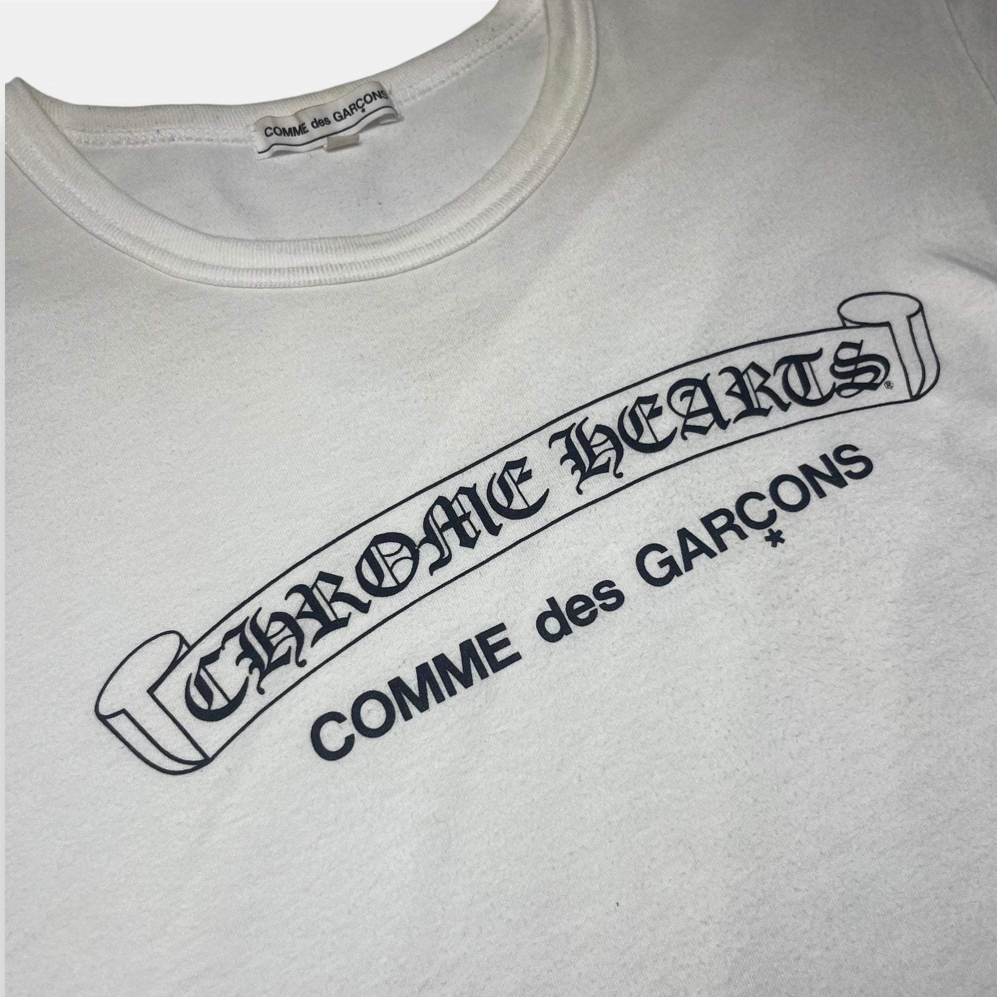 Comme des Garçons x Chrome Hearts White T-Shirt 2007