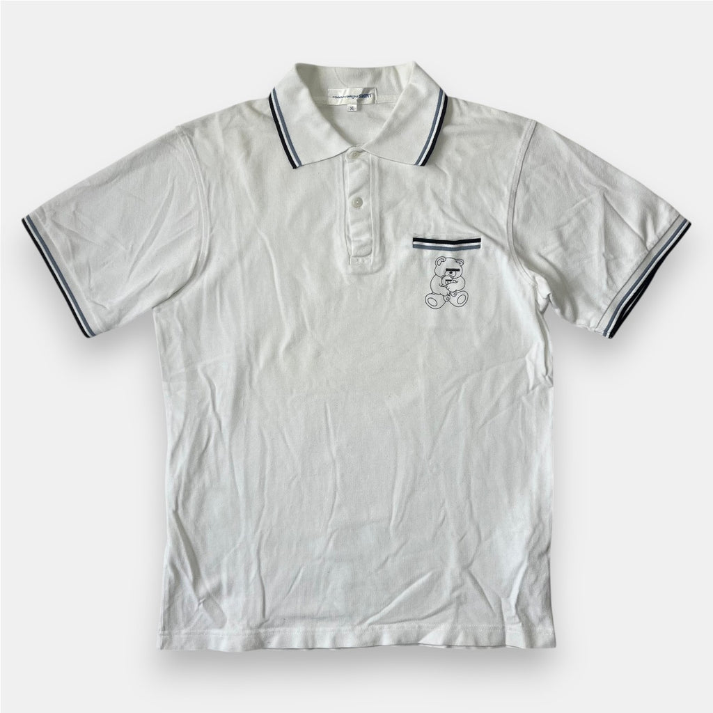 Comme des Garçons SHIRT x Undercover White Polo Shirt