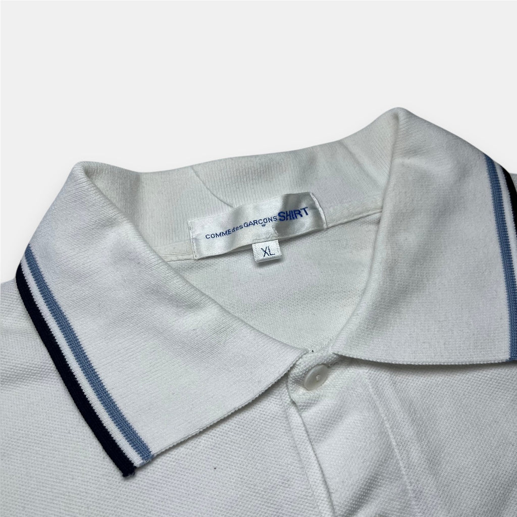 Comme des Garçons SHIRT x Undercover White Polo Shirt