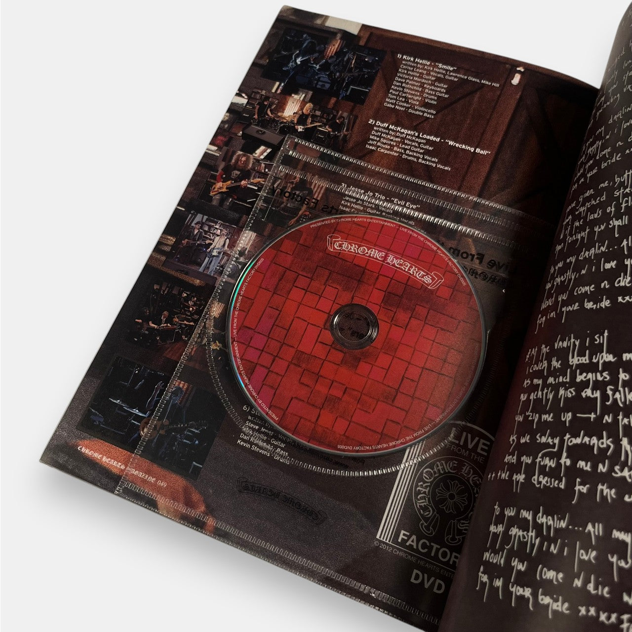Chrome Hearts Magazine Book Vol. 5 with Poster & Stickers