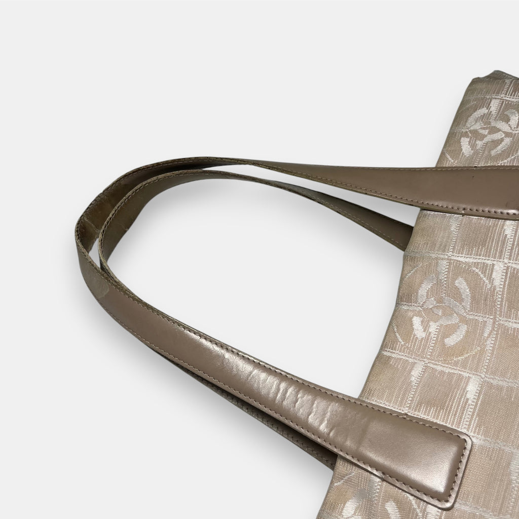 Chanel Travel Line Beige Bag Medium 2005