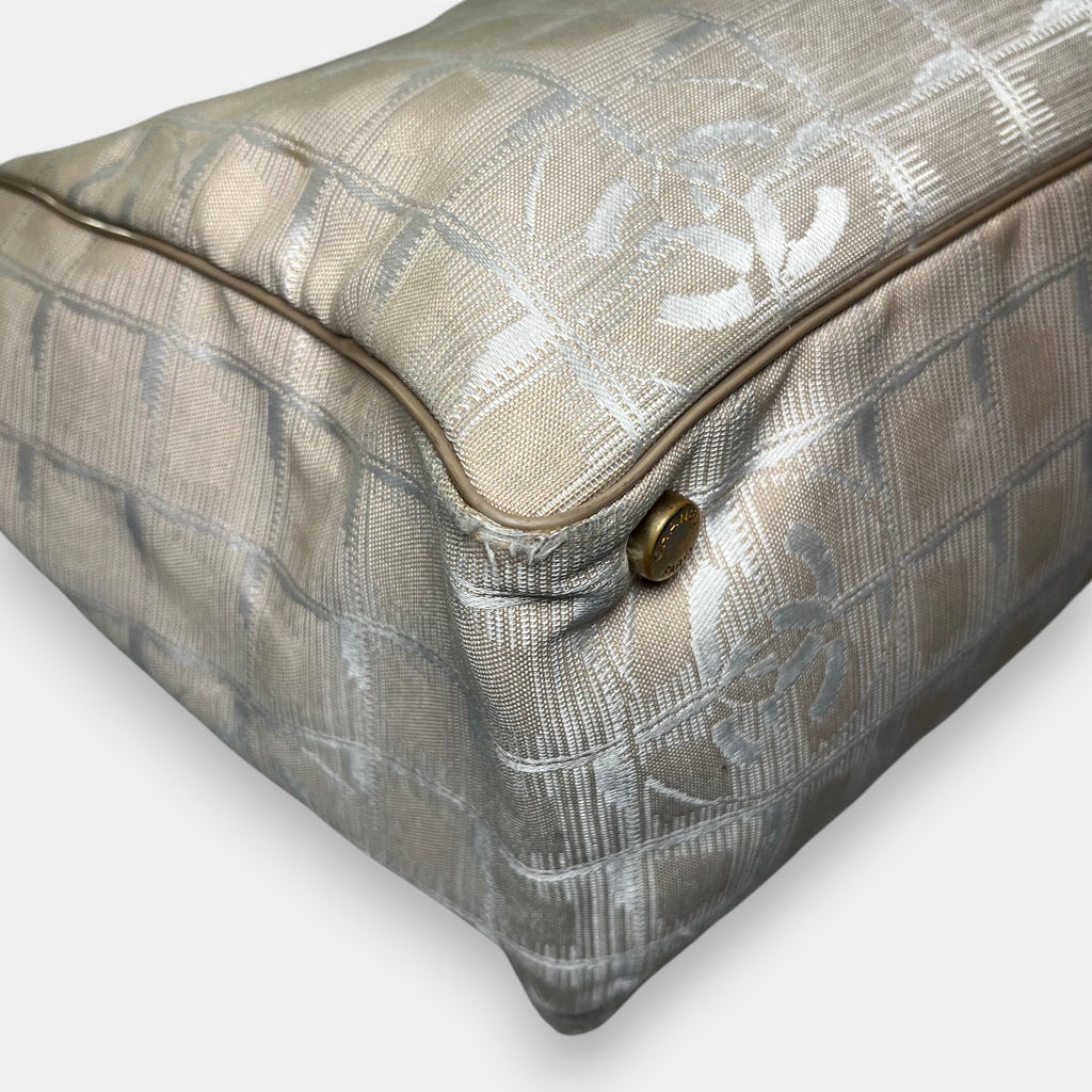 Chanel Travel Line Beige Bag Medium 2005
