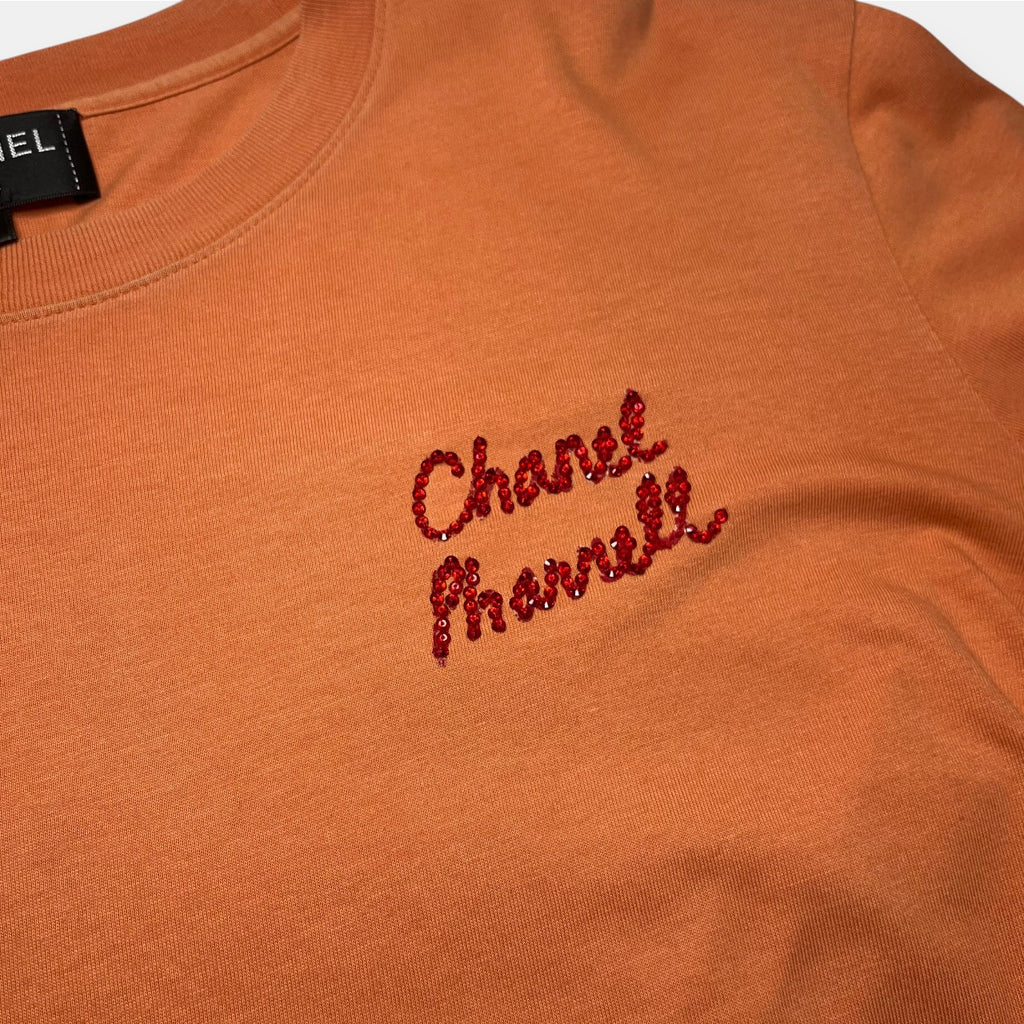 Chanel x Pharrell Orange Long Sleeve Shirt 2019