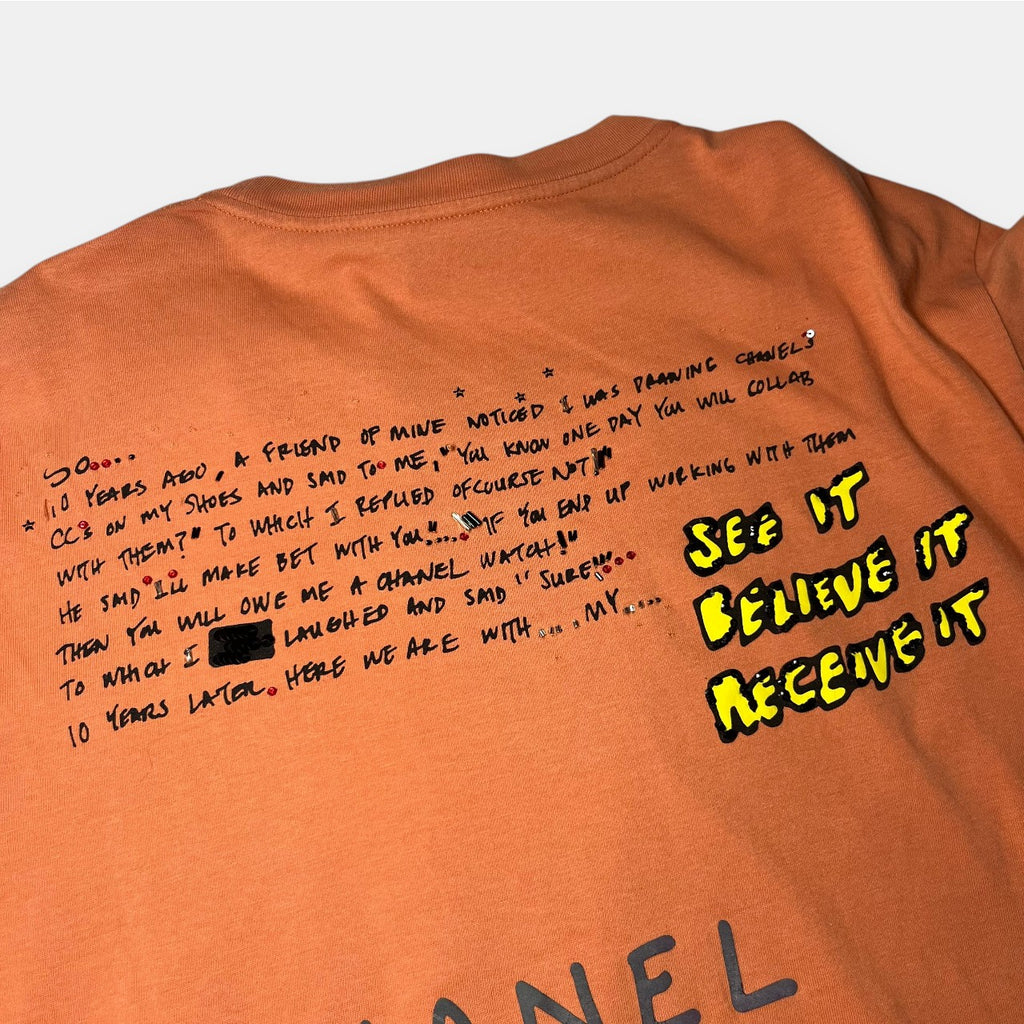 Chanel x Pharrell Orange Long Sleeve Shirt 2019