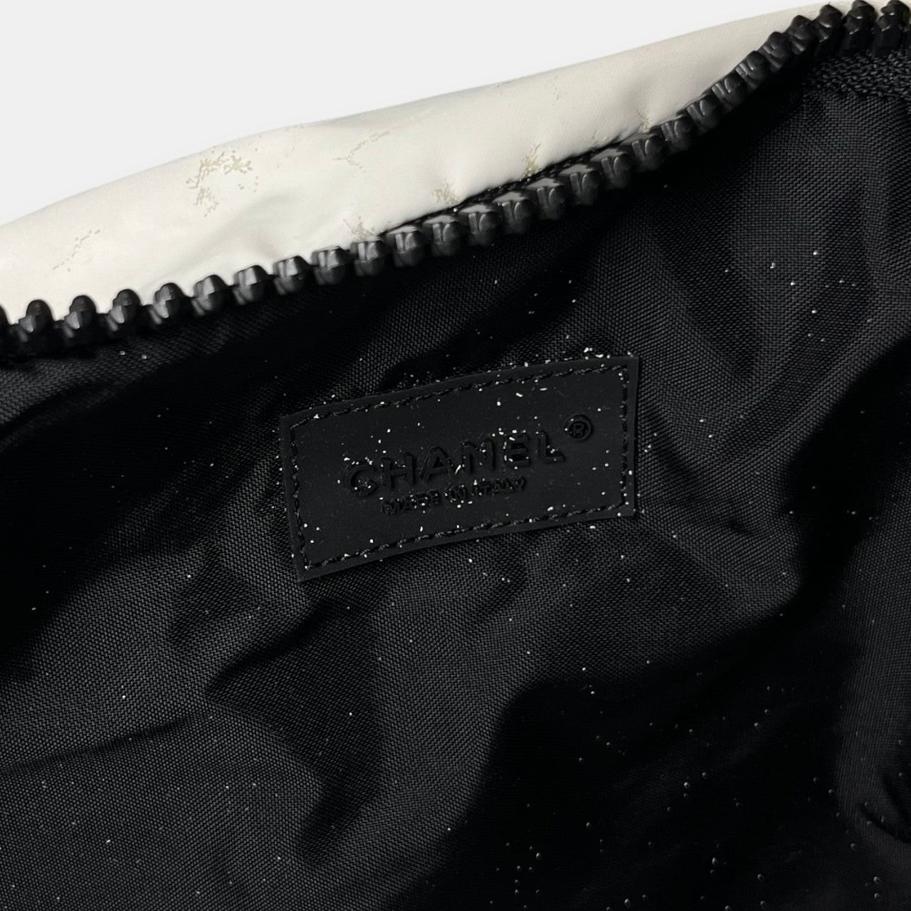Chanel Sport Line White Nylon Bag Large 2003 w. Authenticity Card