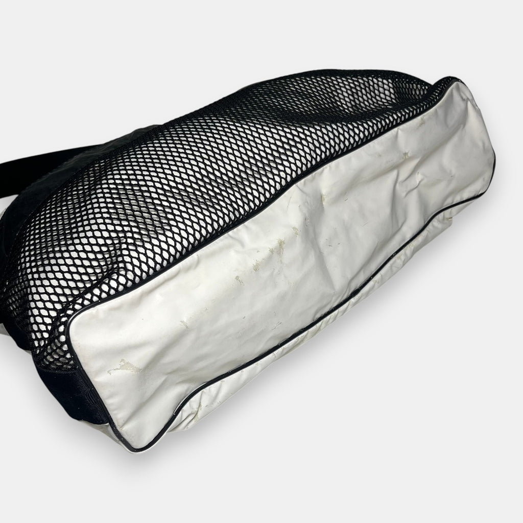 Chanel Sport Line White Nylon Bag Large 2003 w. Authenticity Card