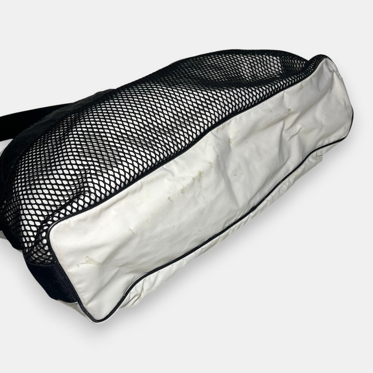 Chanel Sport Line White Nylon Bag Large 2003 w. Authenticity Card