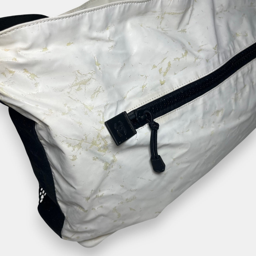 Chanel Sport Line White Nylon Bag Large 2003 w. Authenticity Card