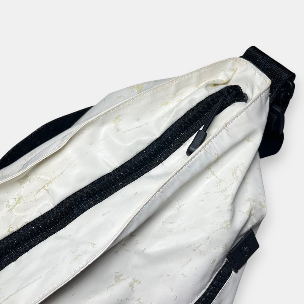 Chanel Sport Line White Nylon Bag Large 2003 w. Authenticity Card