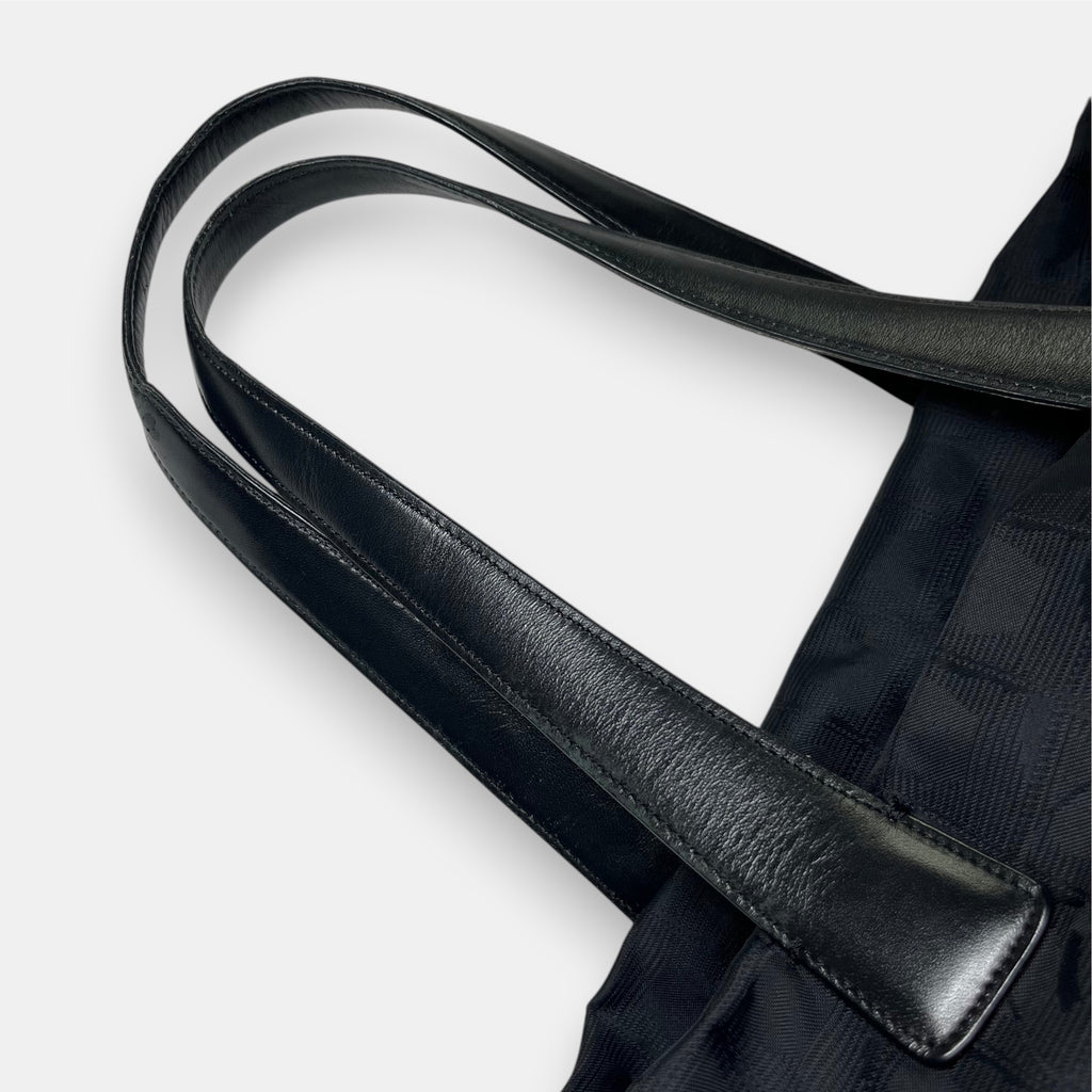 Chanel Travel Line Black Bag Medium 2002