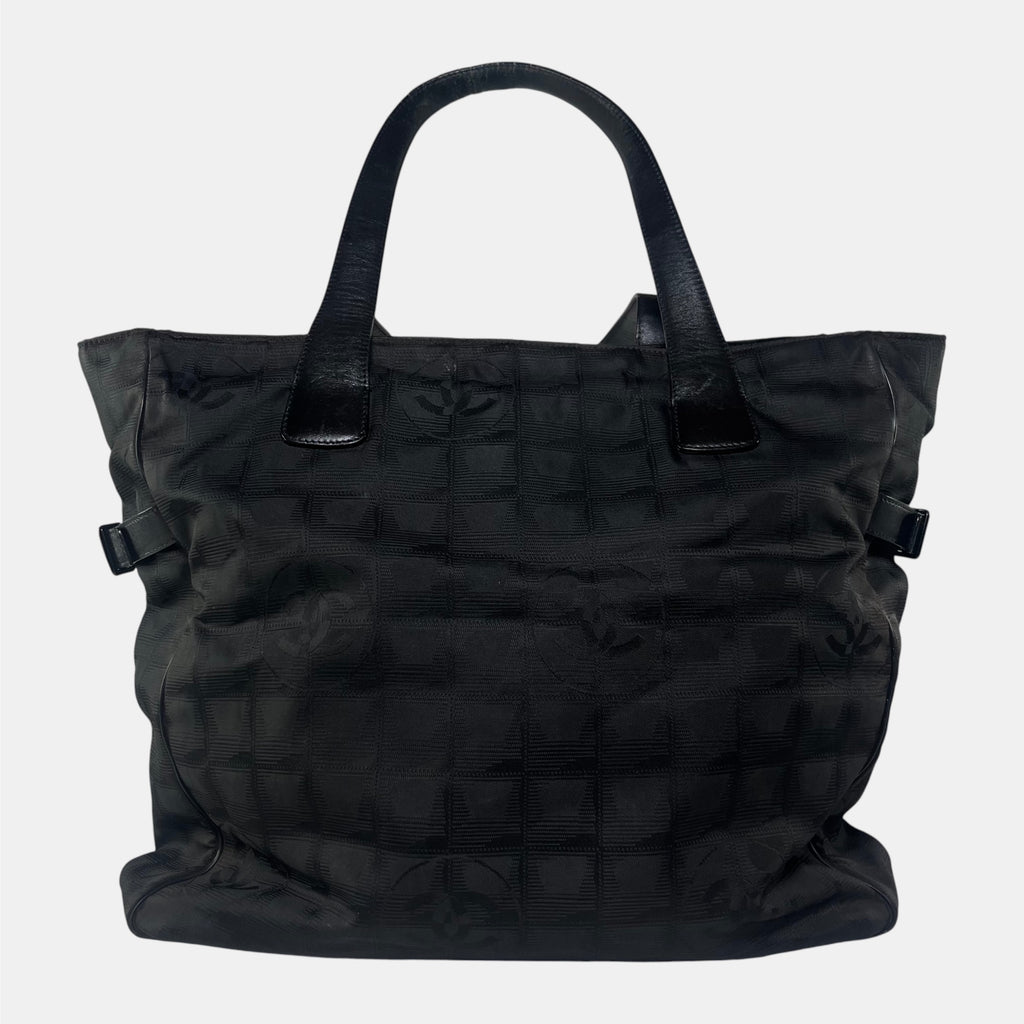 Chanel Travel Line Black Bag Large
