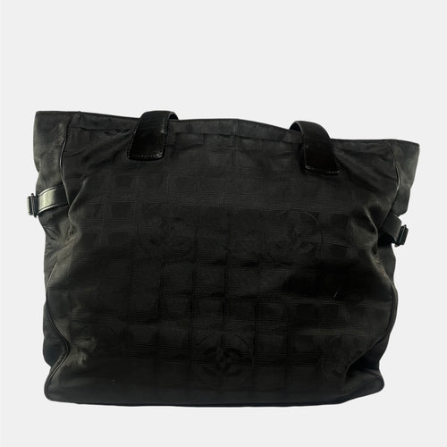 Chanel Travel Line Black Bag Large