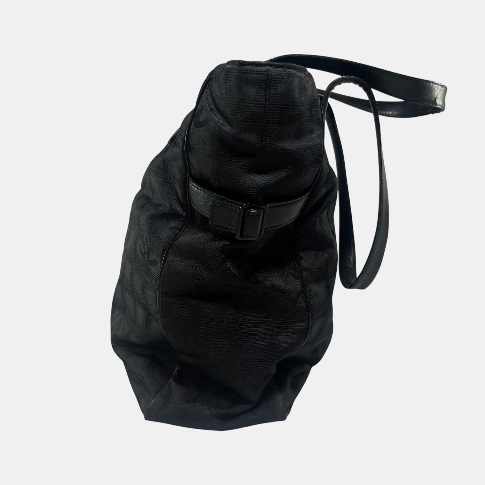 Chanel Travel Line Black Bag Large