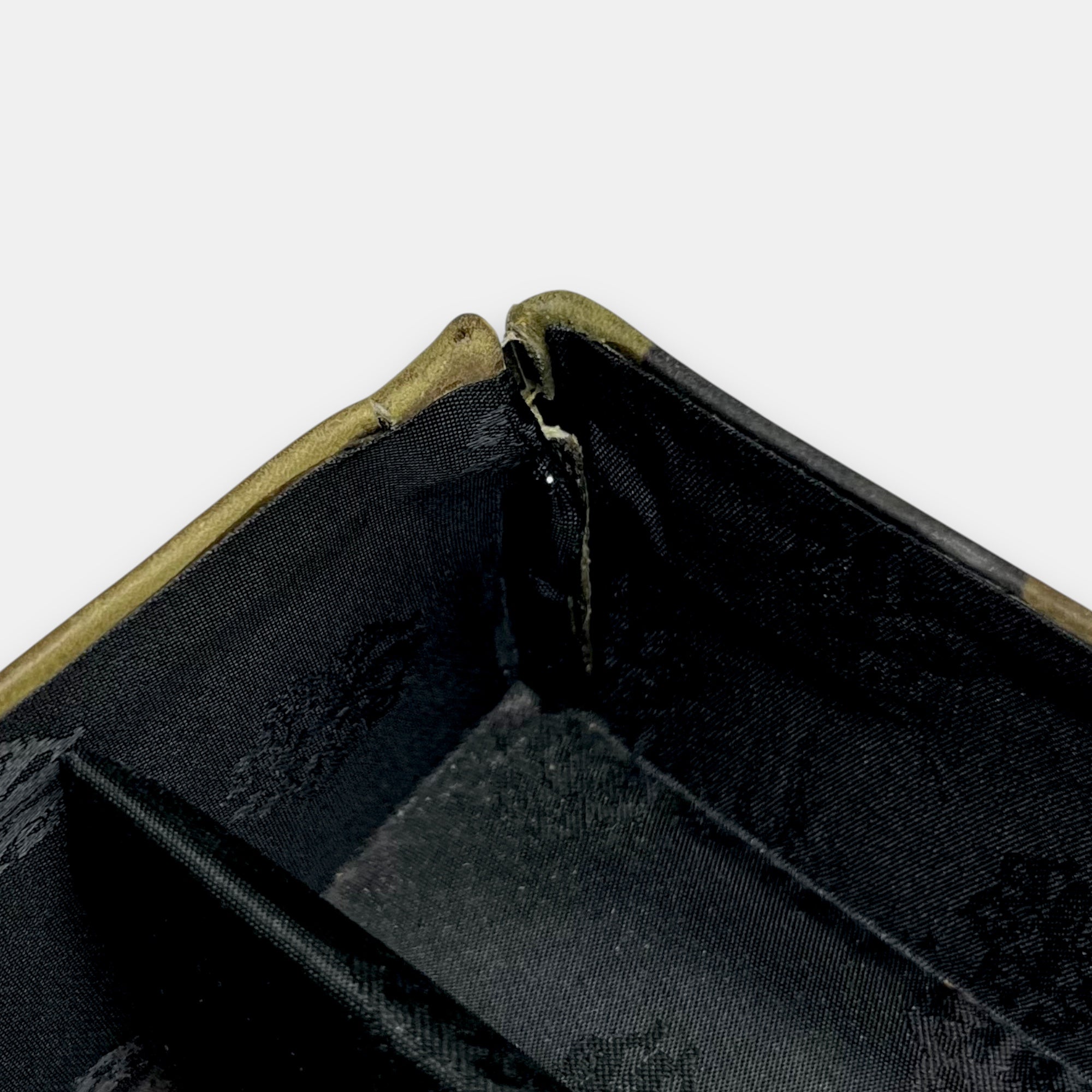 Chrome Hearts Camo Leather Glasses Case