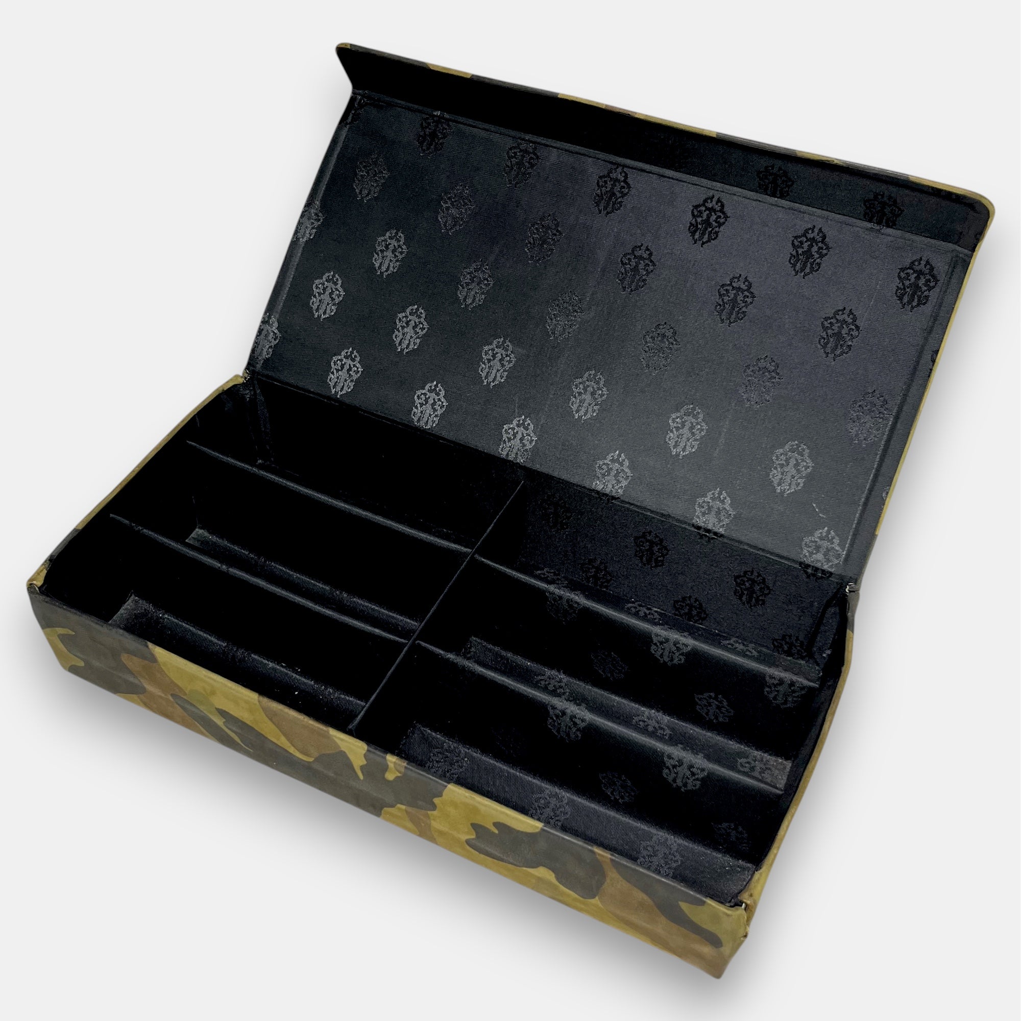 Chrome Hearts Camo Leather Glasses Case