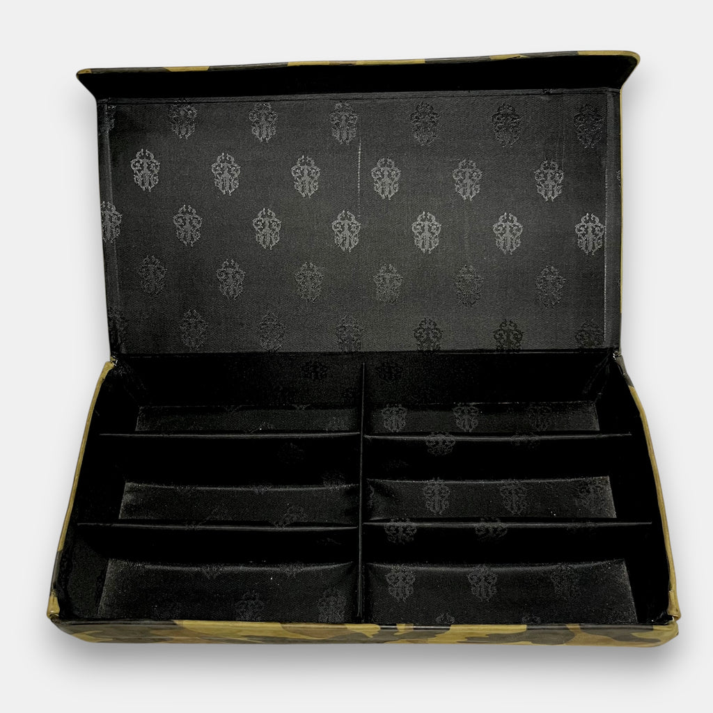 Chrome Hearts Camo Leather Glasses Case