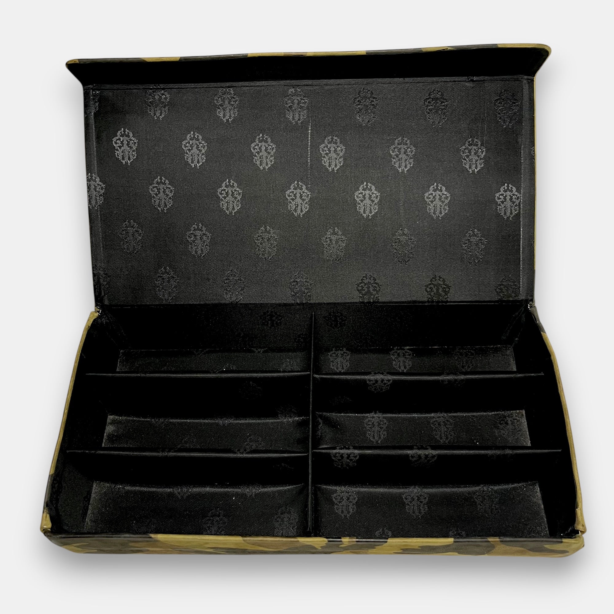 Chrome Hearts Camo Leather Glasses Case