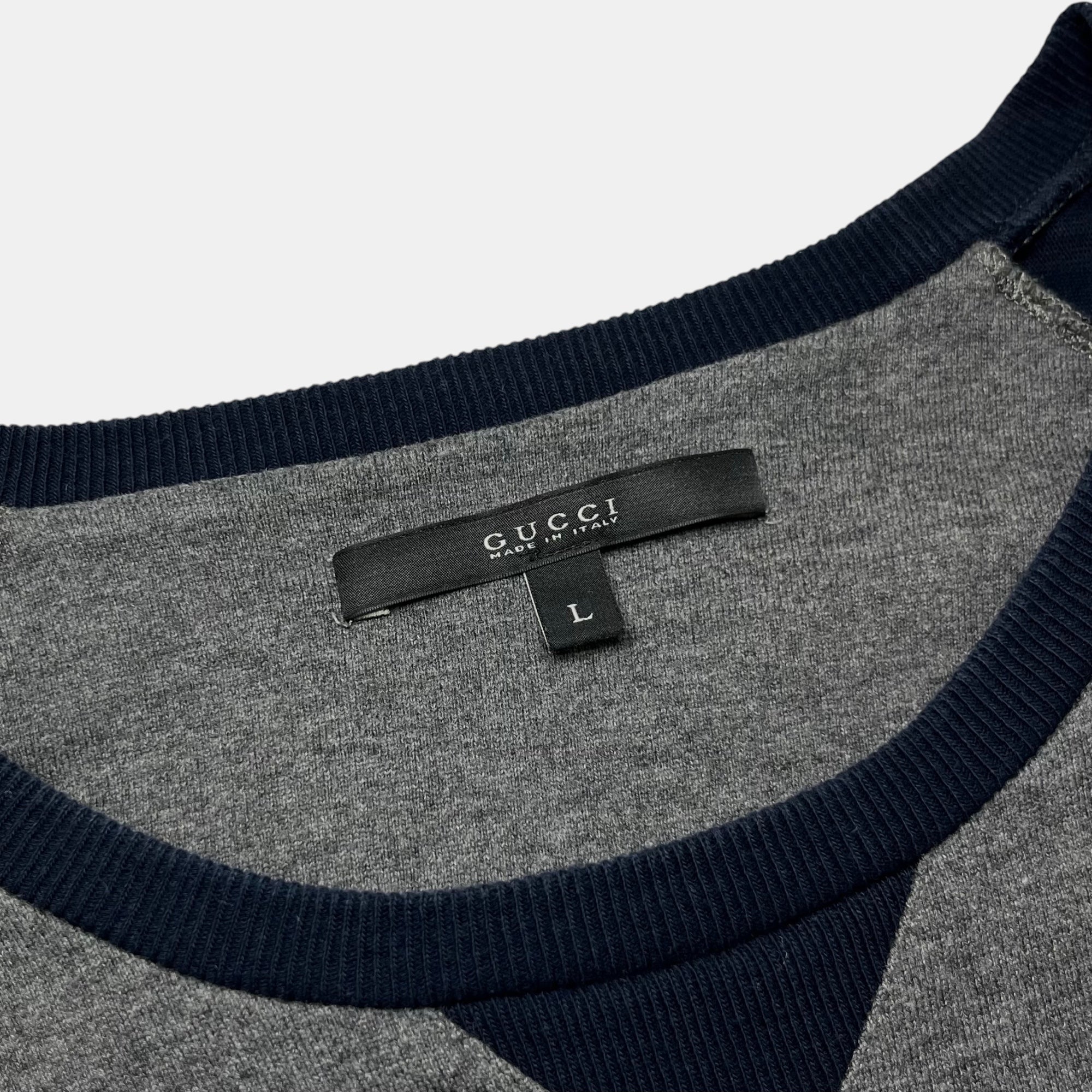 Gucci Long Sleeve Shirt Gucci Crest / Gucci Coat of Arms / Knight Logo