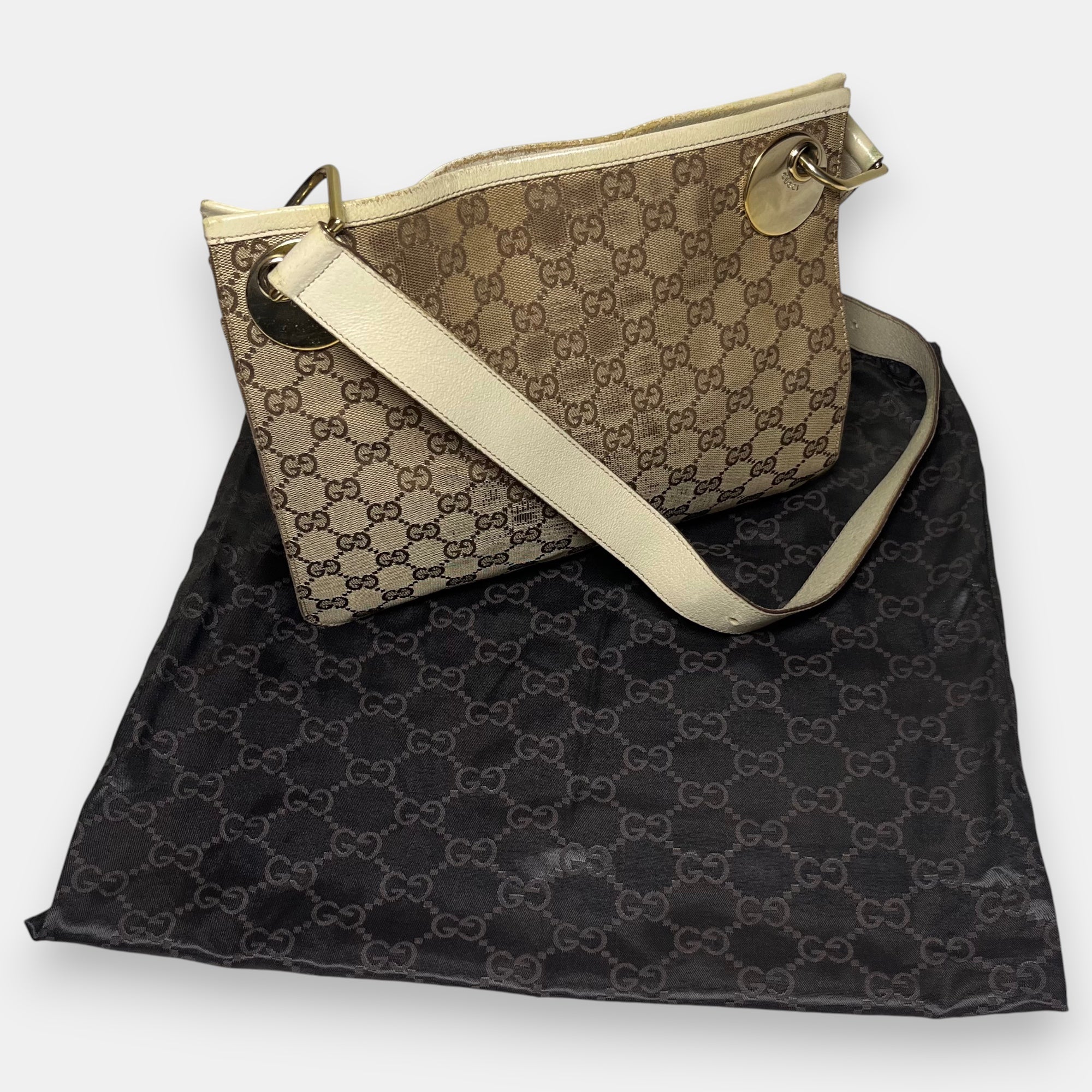Gucci Ugly 88 Vinted Likes Bag White Metal Circles