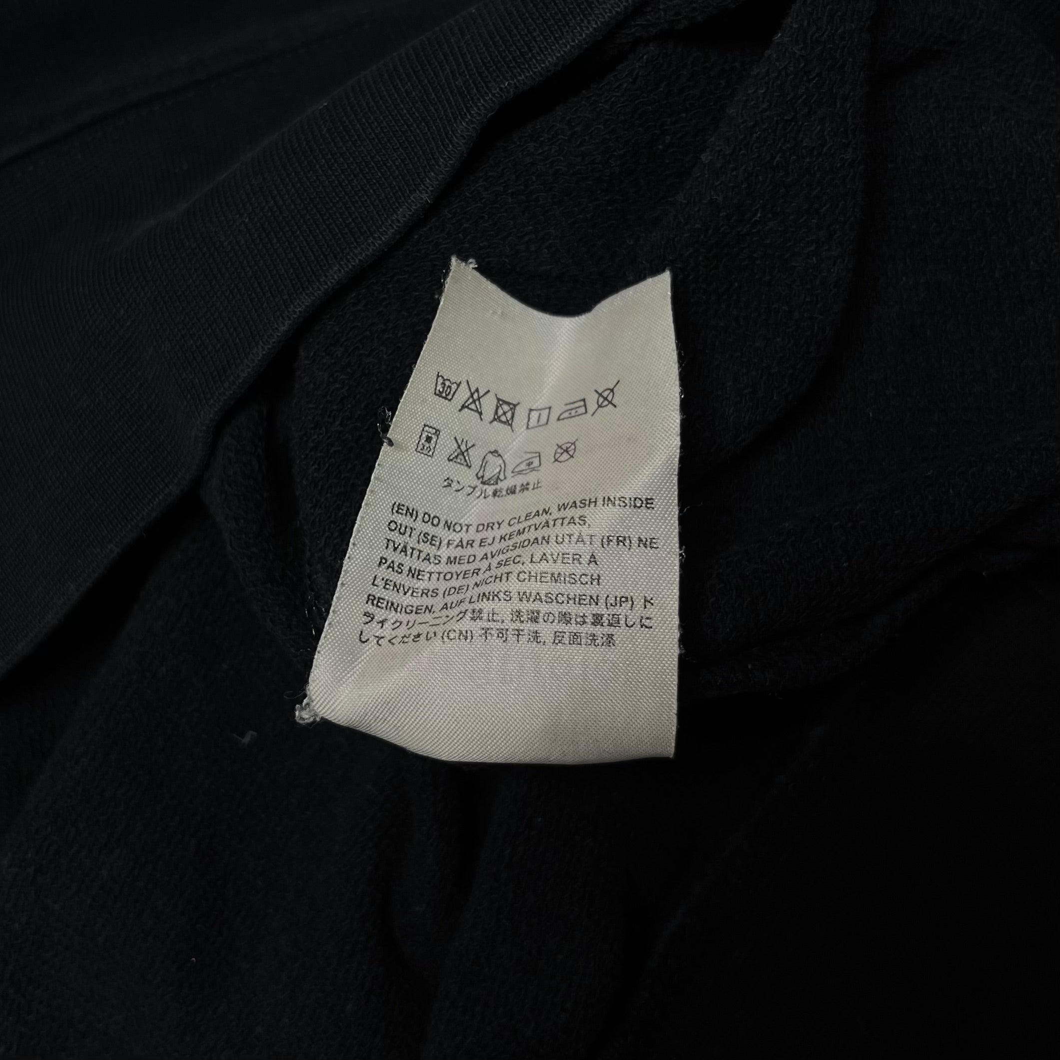 Acne Studios Gender Equality Black Sweatshirt Casey Gender PAW15