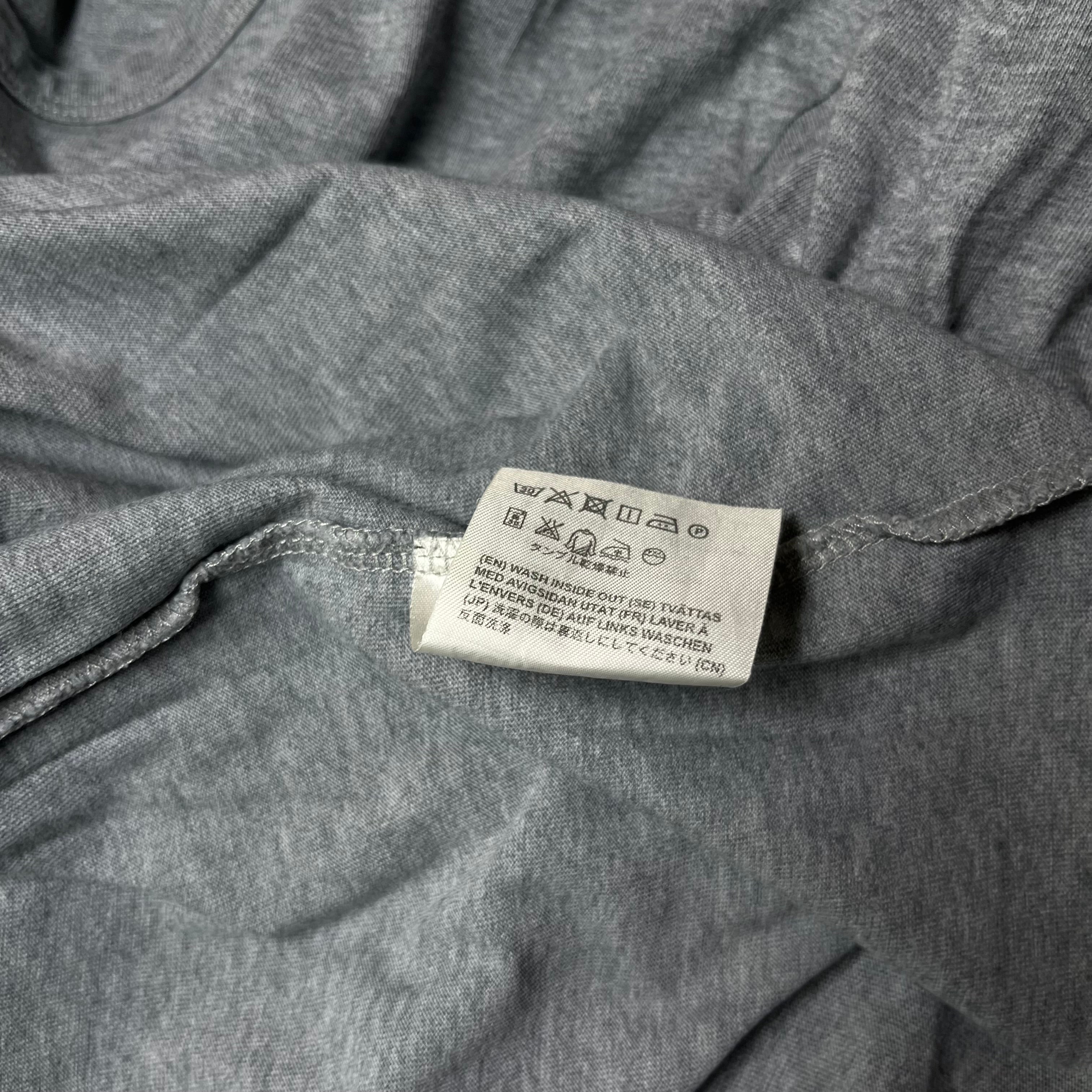 Acne Studios Tage Face Gray Long Sleeve