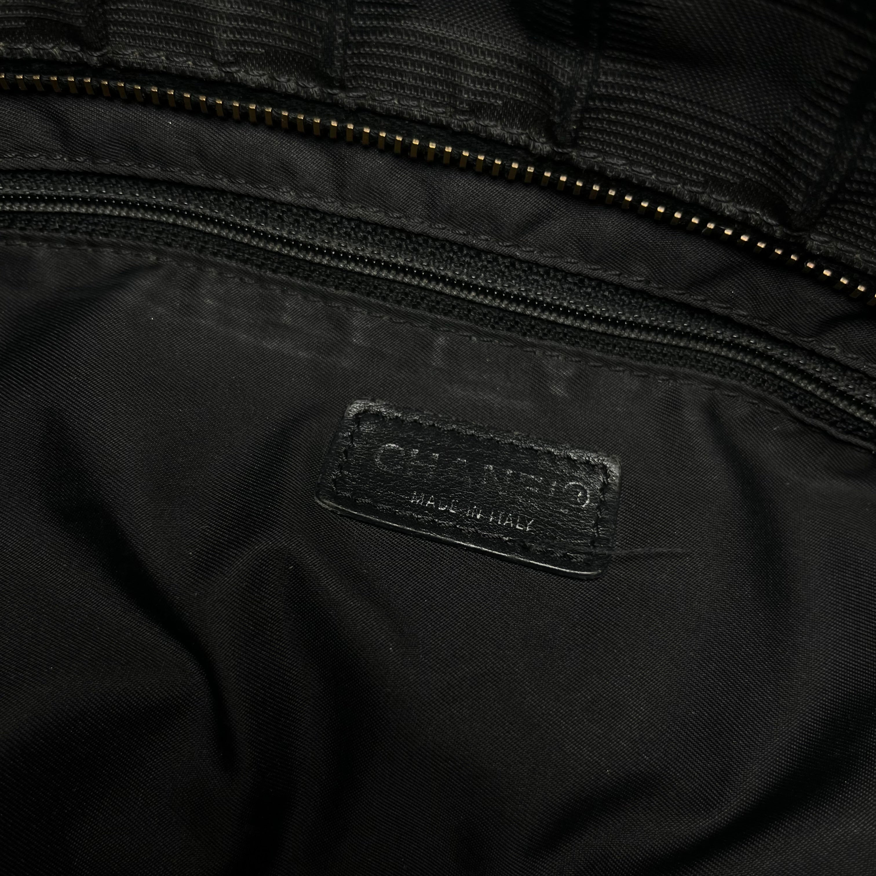 Chanel Travel Line Black Bag Large