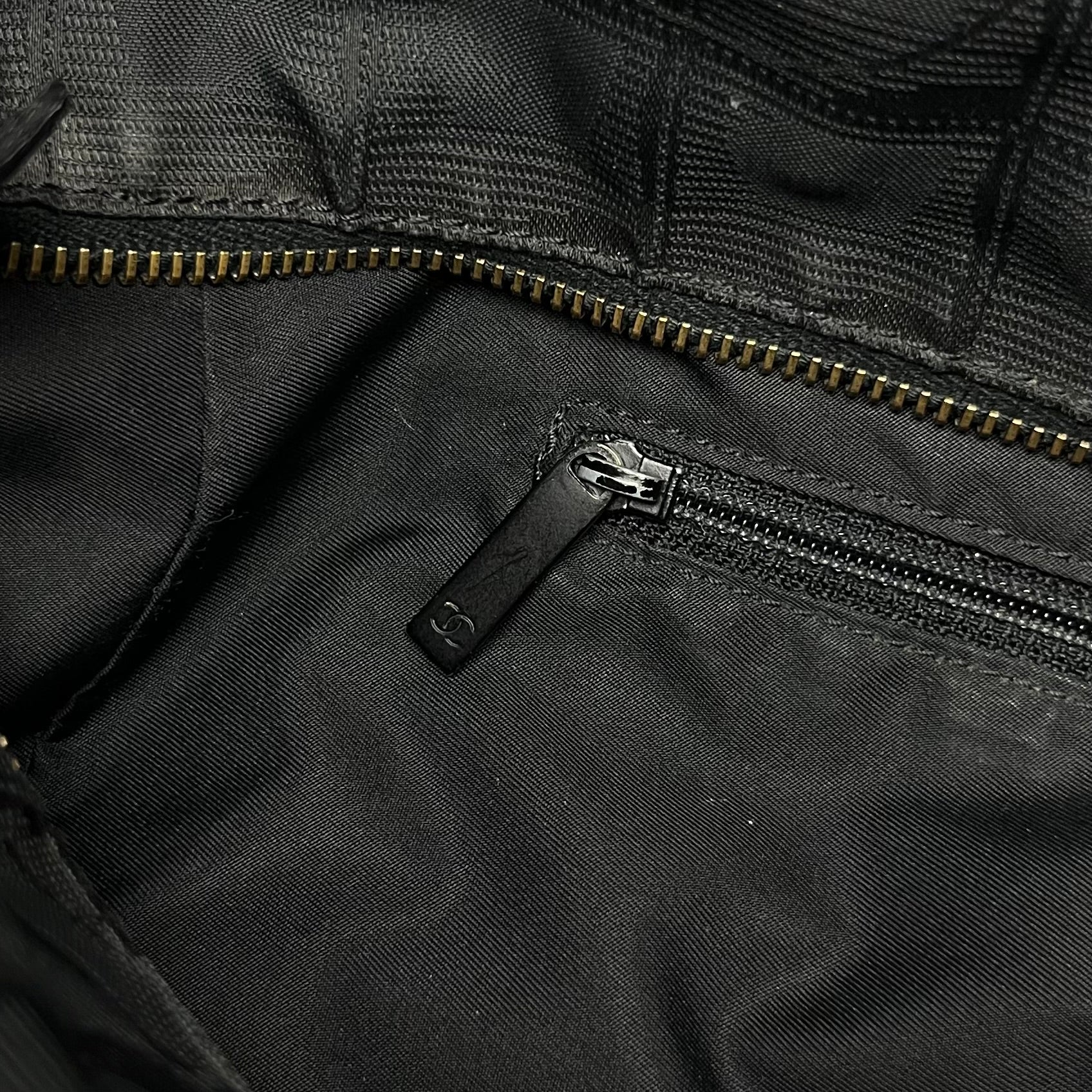 Chanel Travel Line Black Bag Large