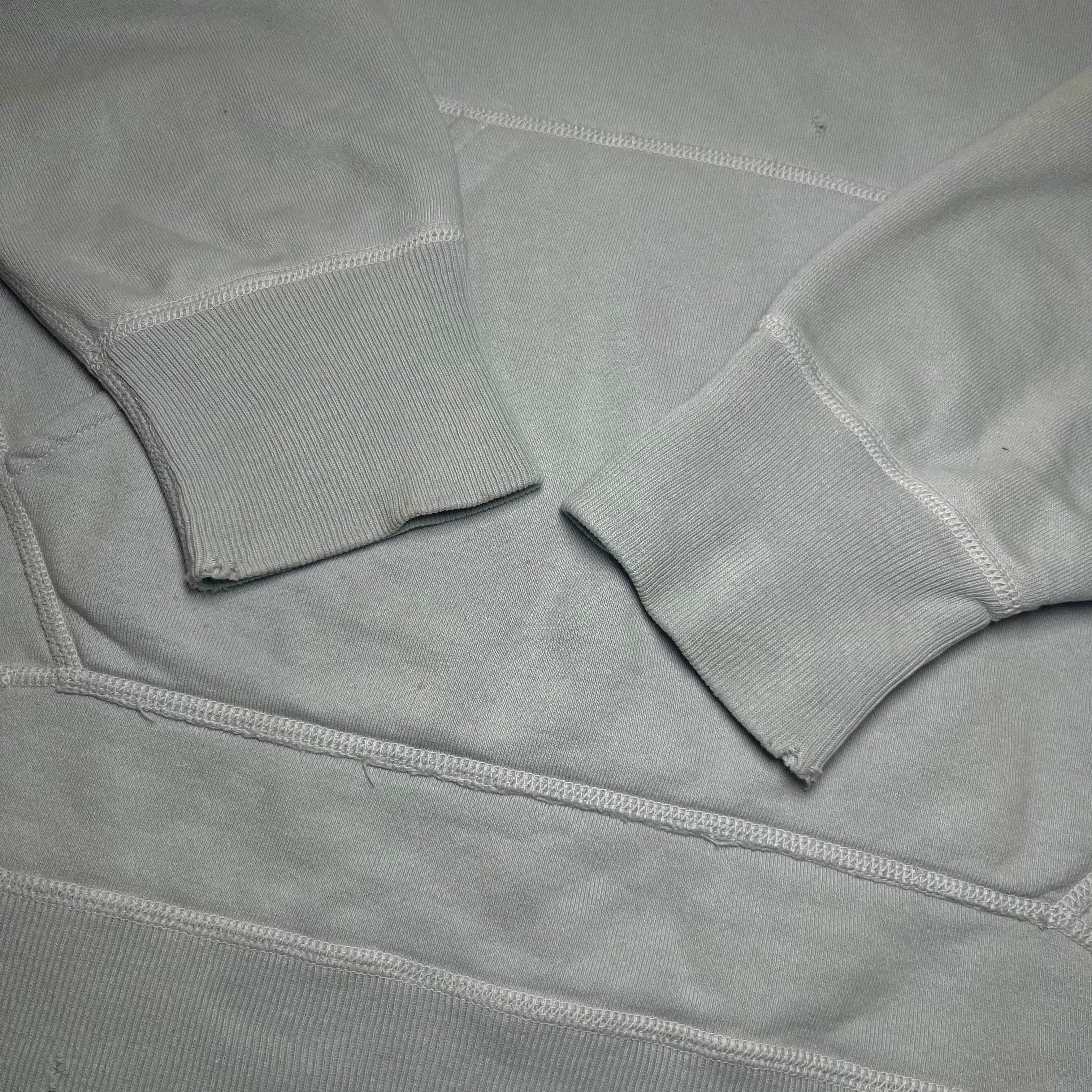 Saint Mxxxxxx "Saint" Hoodie Baby Blue Distressed FW22