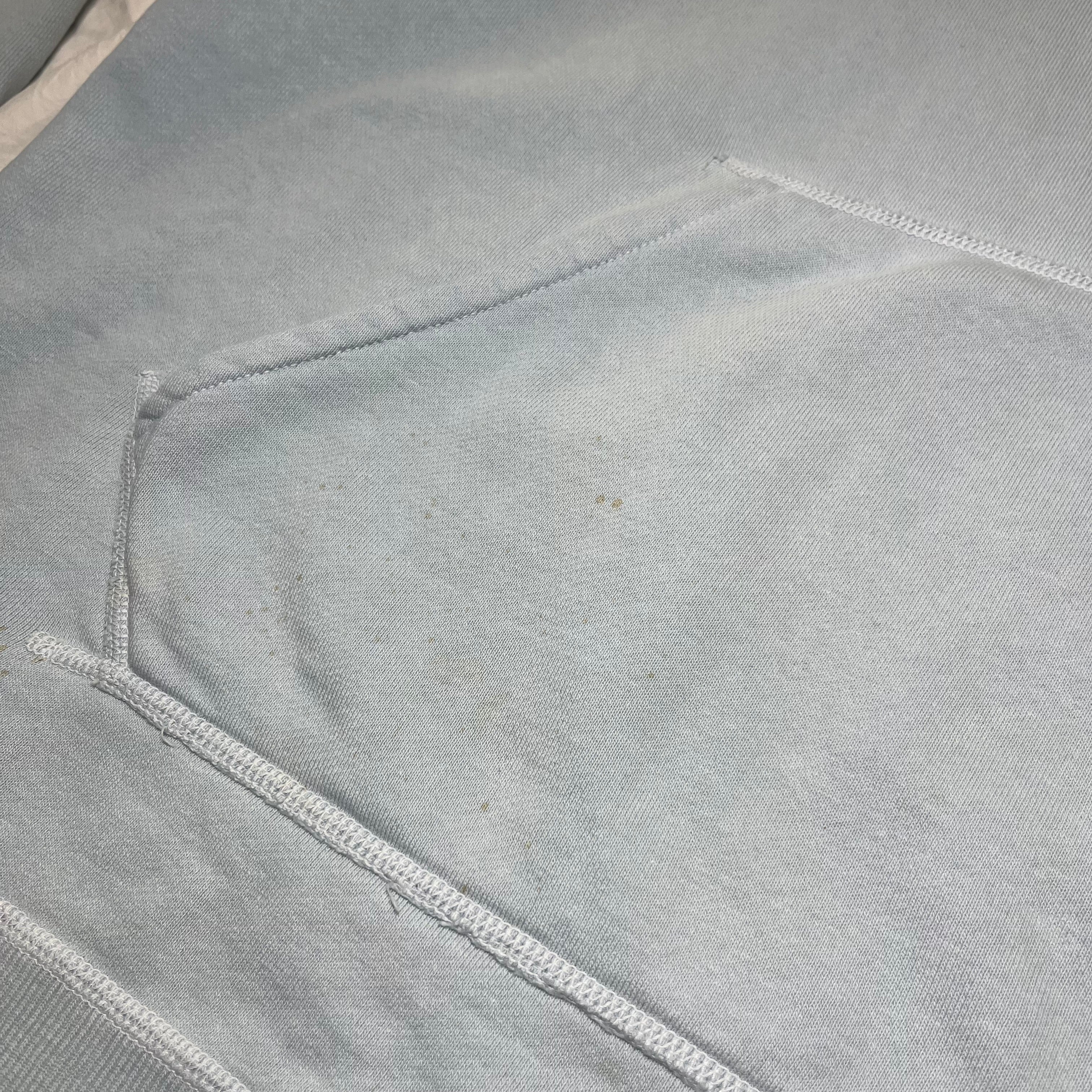 Saint Mxxxxxx "Saint" Hoodie Baby Blue Distressed FW22