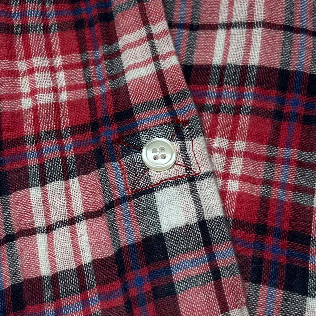 Bape Pirate Store Button Up Flannel Shirt