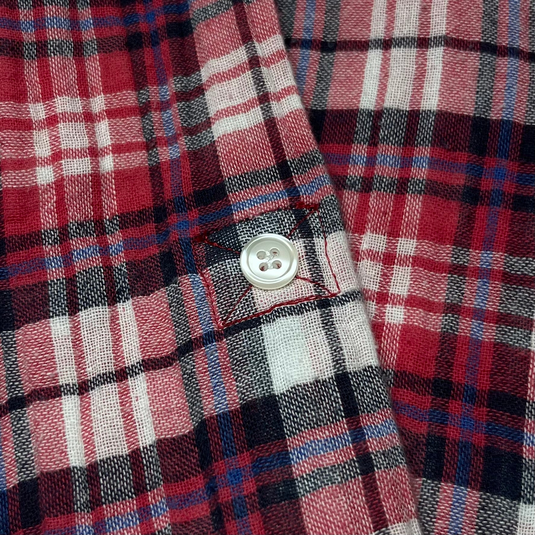Bape Pirate Store Button Up Flannel Shirt