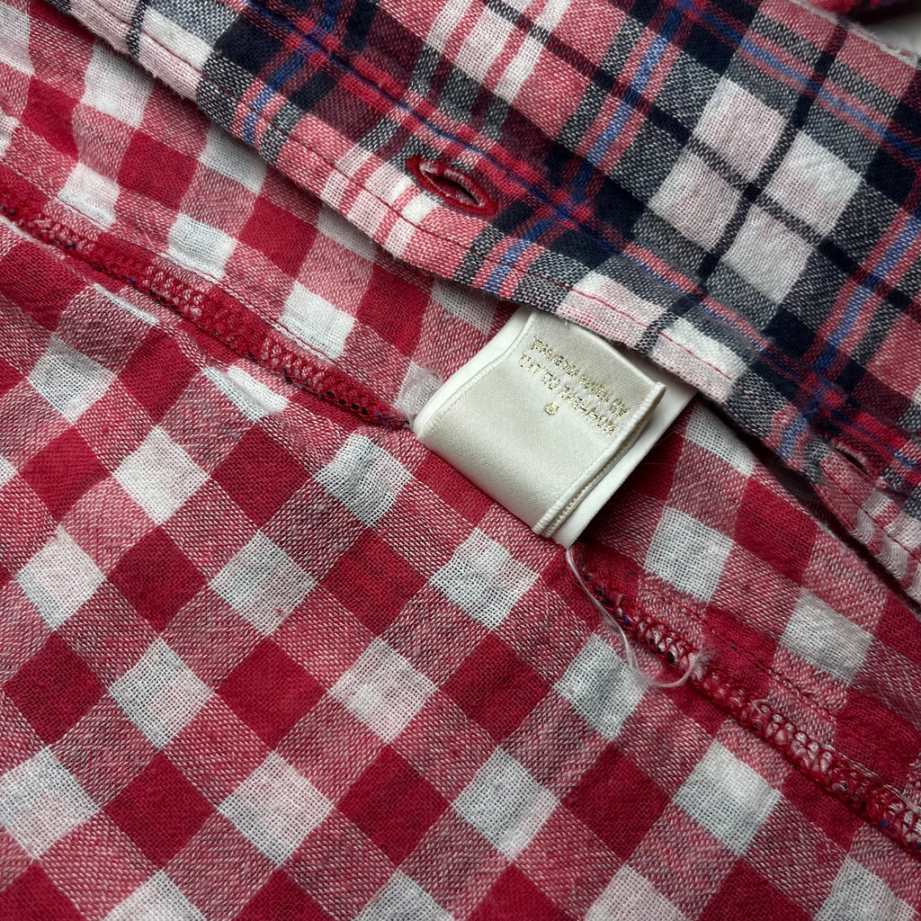 Bape Pirate Store Button Up Flannel Shirt