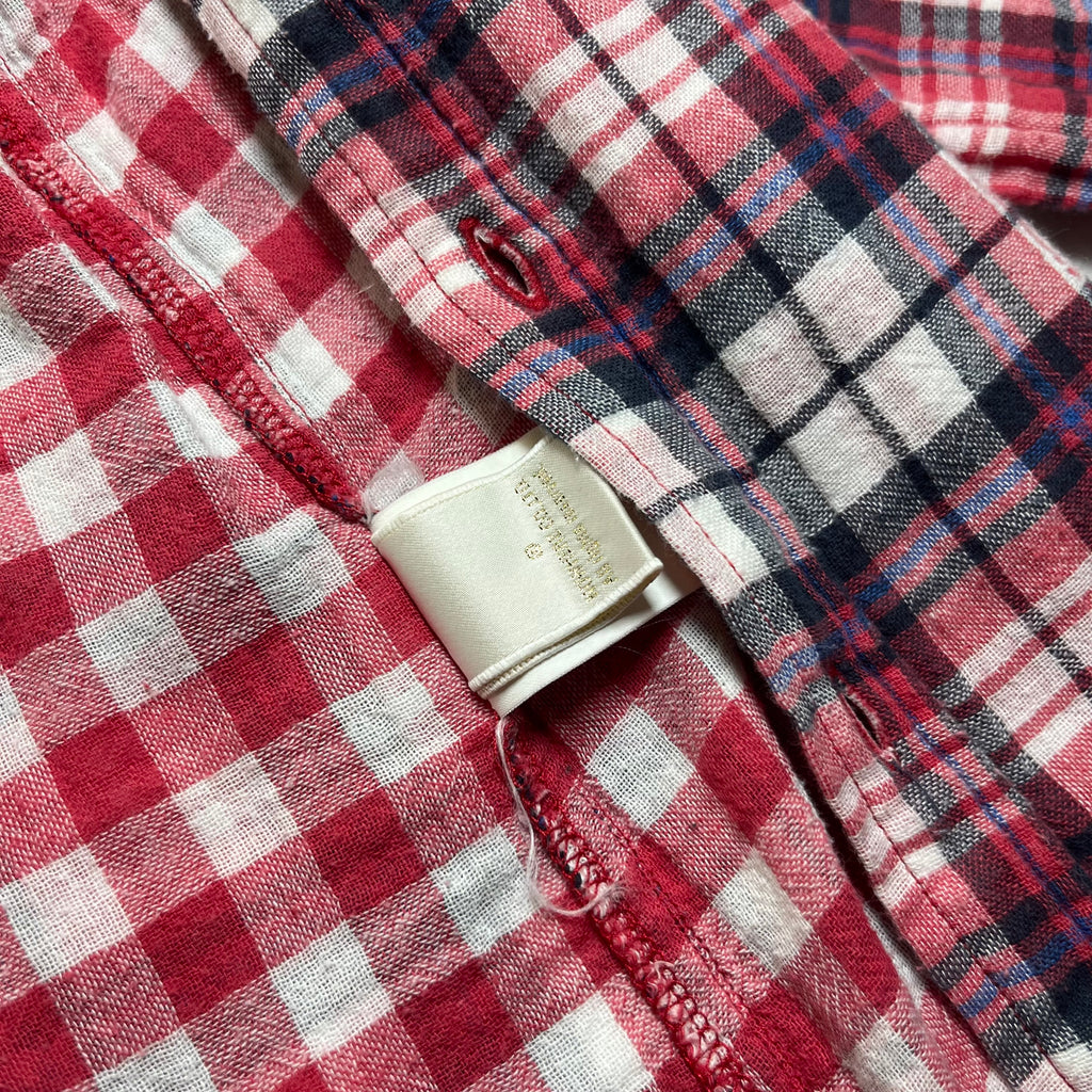 Bape Pirate Store Button Up Flannel Shirt