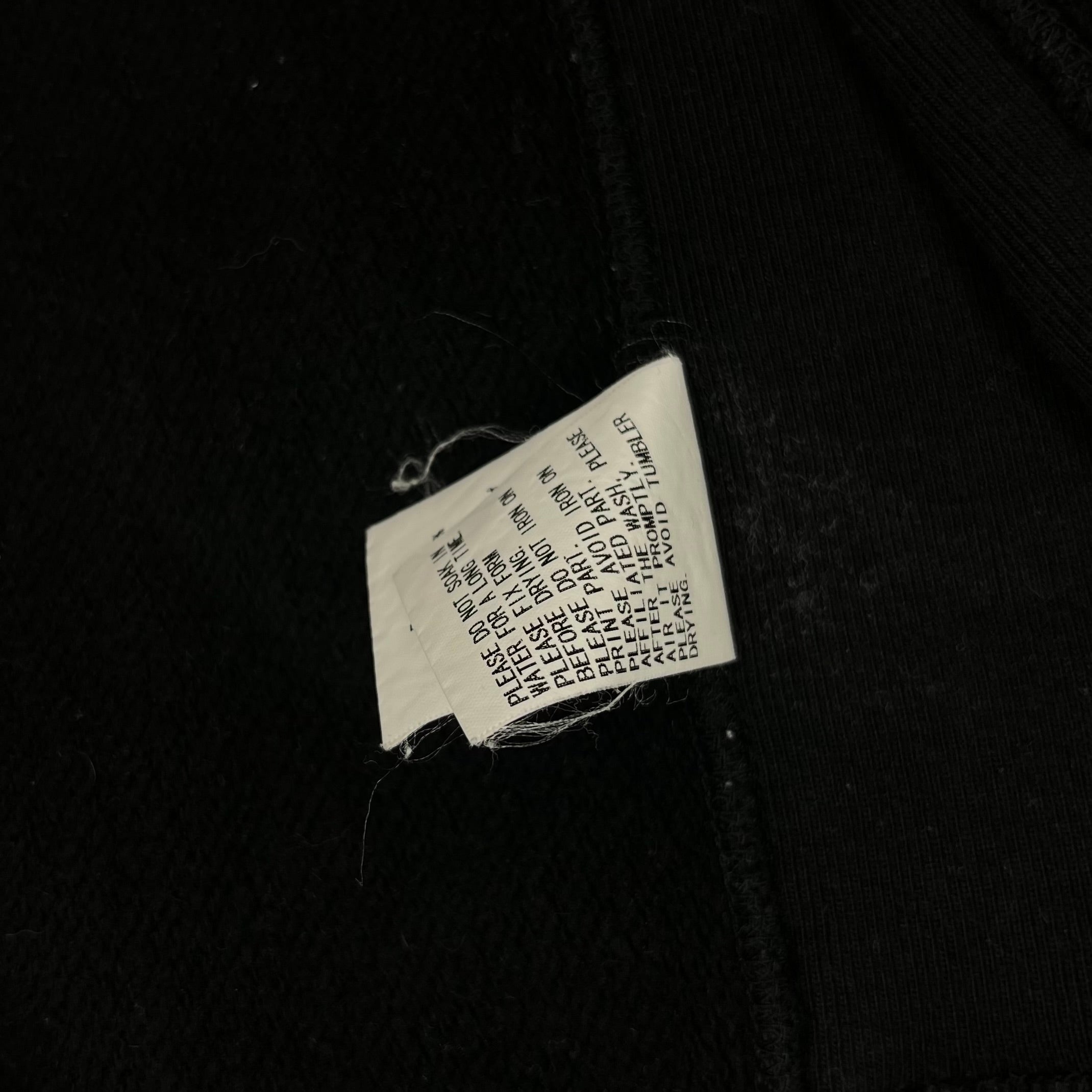 Bape x KAWS Zip Up Cloud Plane Logo Black Hoodie 2006