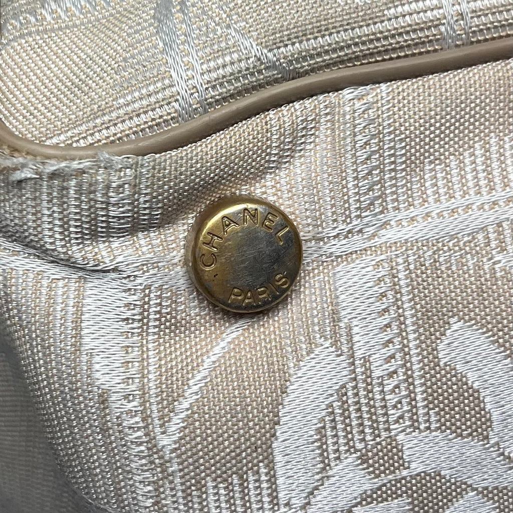 Chanel Travel Line Beige Bag Medium 2005