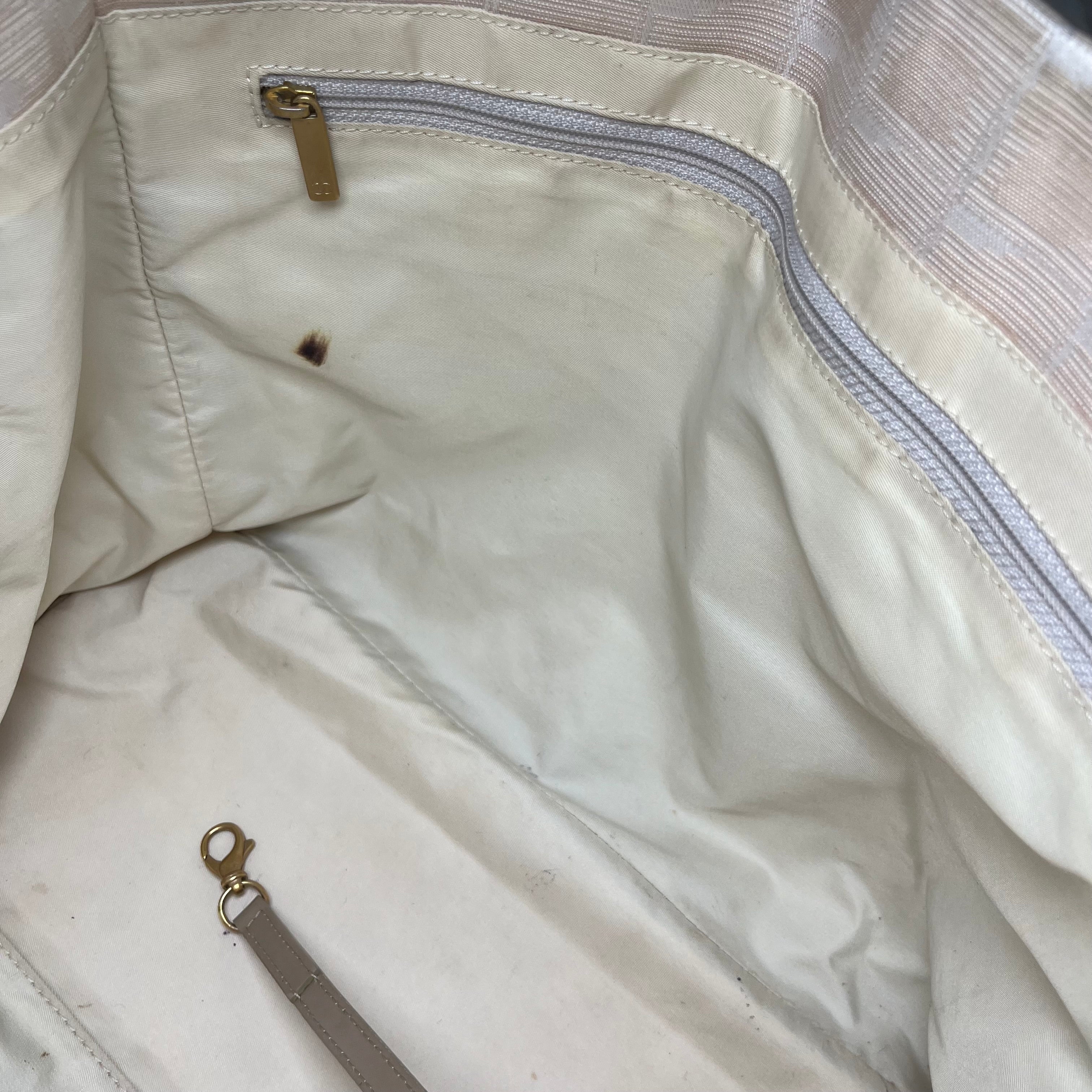 Chanel Travel Line Beige Bag Medium 2005