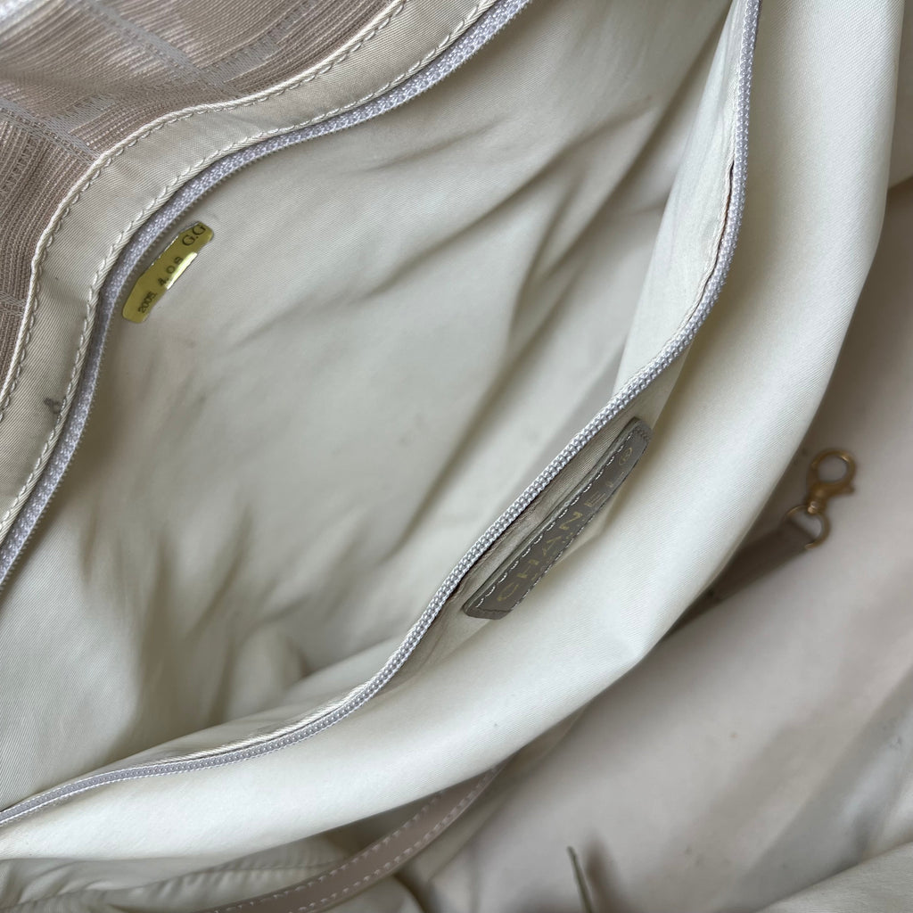 Chanel Travel Line Beige Bag Medium 2005