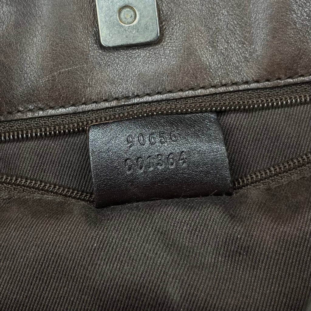 Gucci Messenger Bag GG canvas Gold Metal Hardware