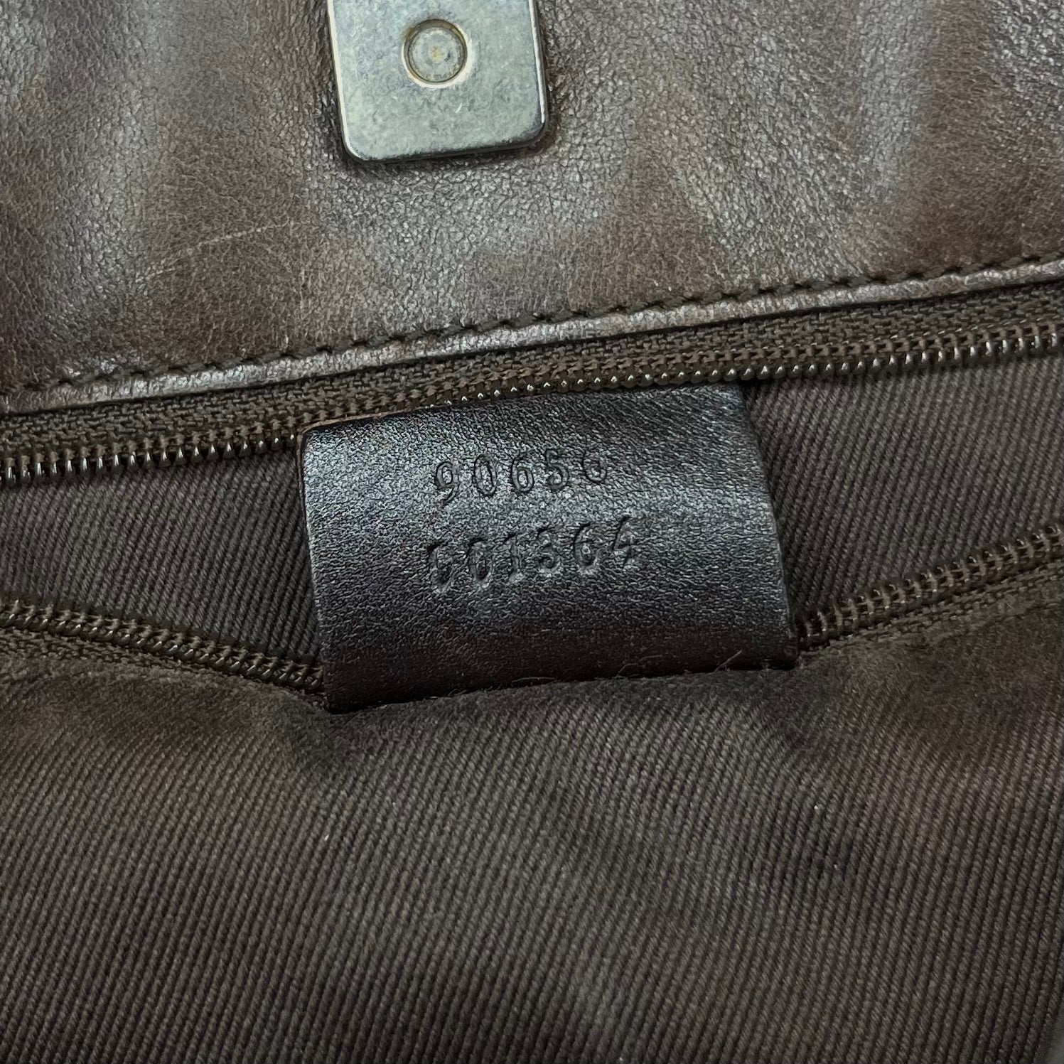 Gucci Messenger Bag GG canvas Gold Metal Hardware