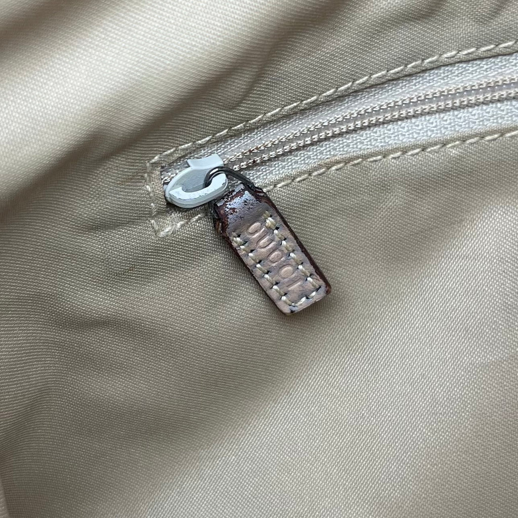 Gucci Shoulder Bag Pink GG Canvas Hobo