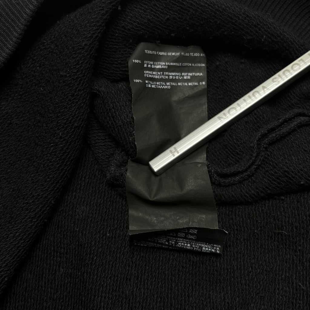 Saint Laurent Paris Black Studded Sweatshirt Hedi Slimane 2014